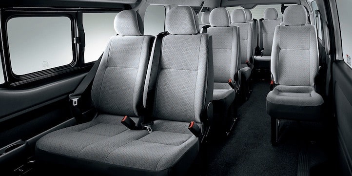 Interior Hiace Commuter